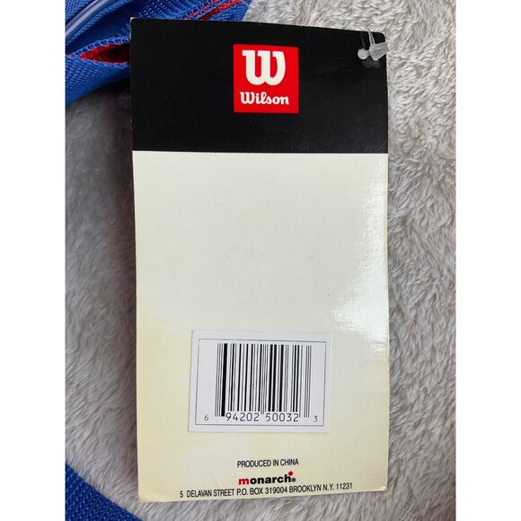 New Old Stock Wilson Vintage 90's Sports Gear Athletic Gym Duffle Bag Y2K - Picture 2 of 10